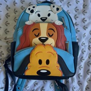 Loungefly Disney dogs backpack